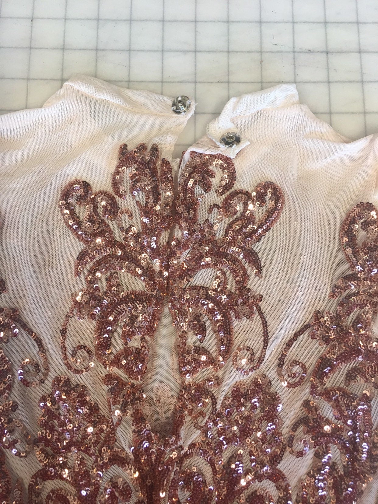 Beautiful Sequins Jumpsuit, Showgirl Costume, Wedding Bodysuit for Women or Men, Sheer Clothing, Bellydance Costume, Bridal Wear