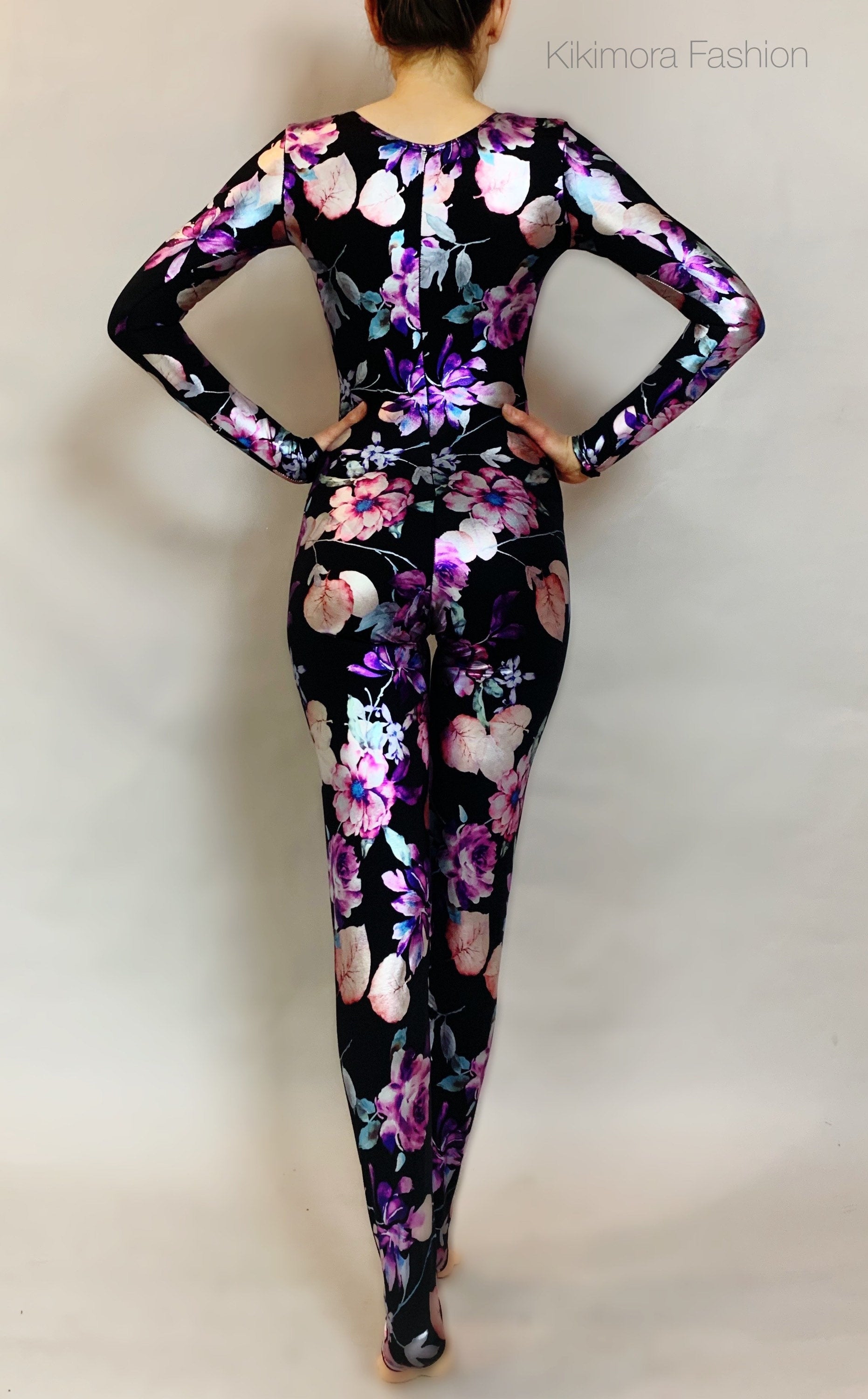 Zentai Fashion, Beautiful Bodysuit for Women or Men, Spandex Jumpsuit, Elegant Dancewear, Contortionist Gifts