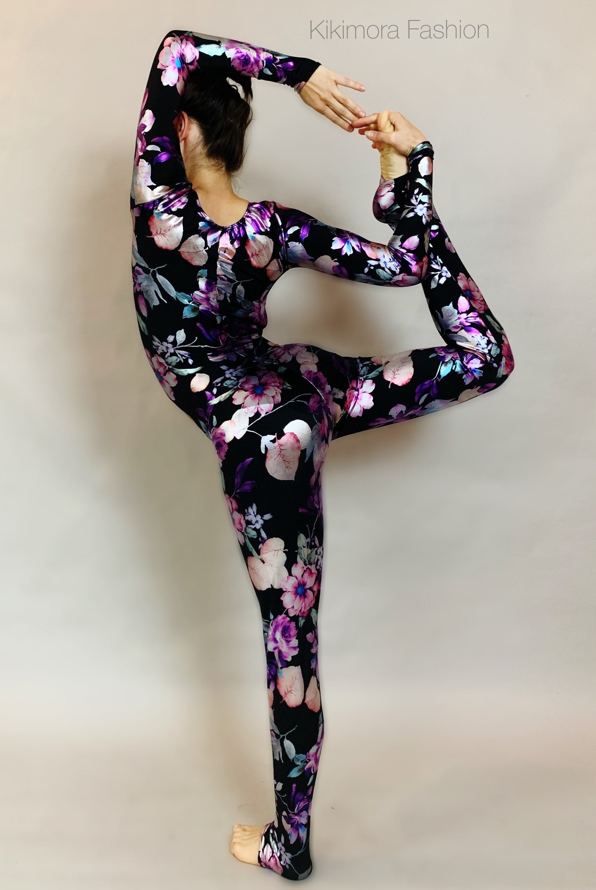 Zentai Fashion, Beautiful Bodysuit for Women or Men, Spandex Jumpsuit, Elegant Dancewear, Contortionist Gifts