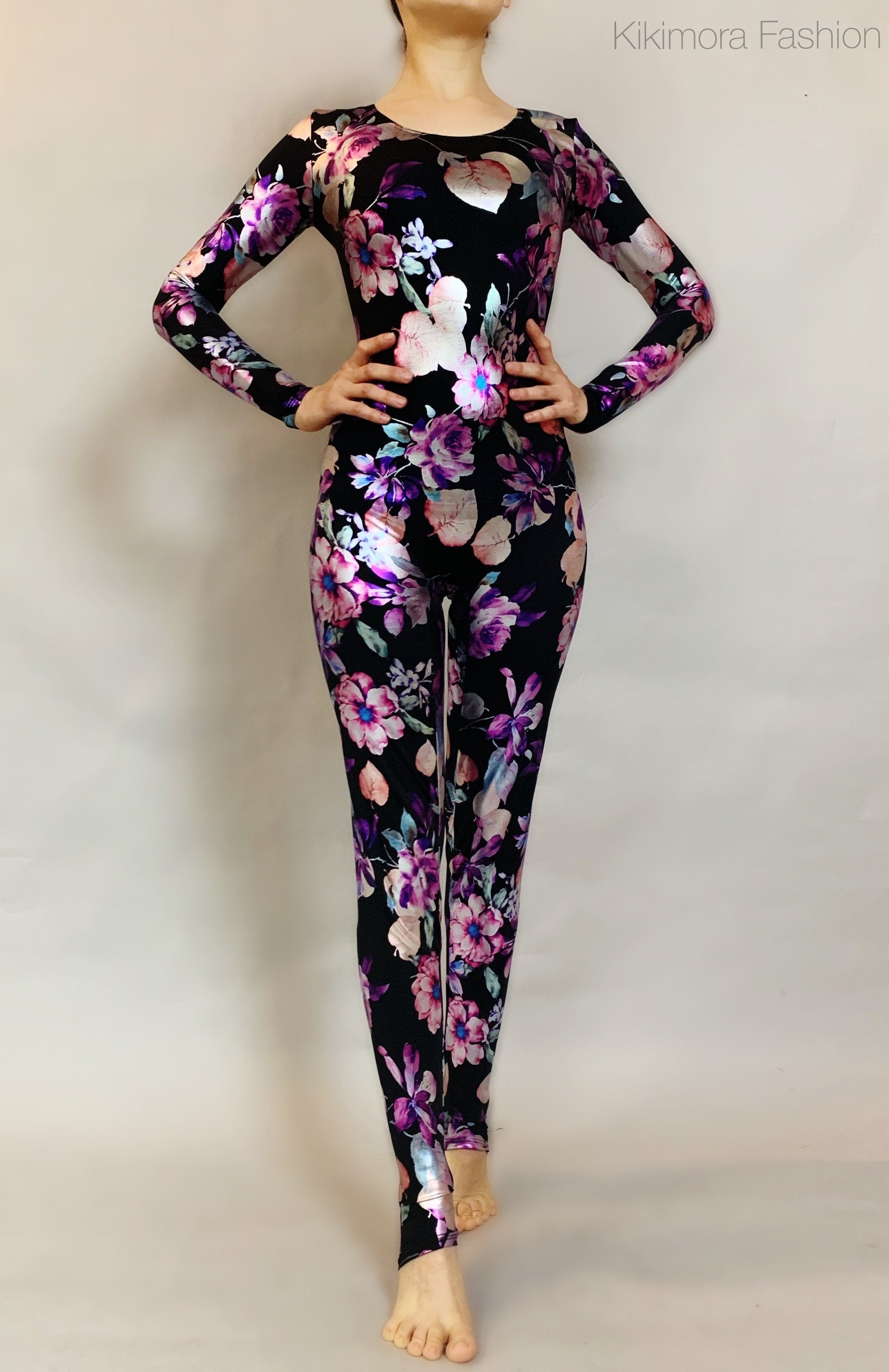 Zentai Fashion, Beautiful Bodysuit for Women or Men, Spandex Jumpsuit, Elegant Dancewear, Contortionist Gifts
