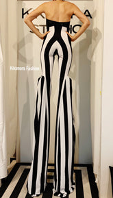 Stilts Costume, Stripe Legs, Stilt Walkers, Circus Performers Jumpsuit