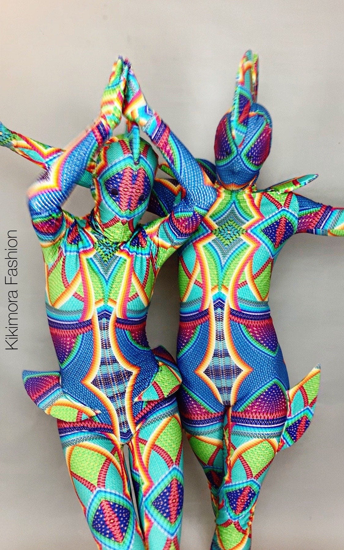 Under the Sea Outfit, Fantasy Creature, Cosplay Women or Men, Zentai Fashion, Exotic Dance Wear, Circus Costume