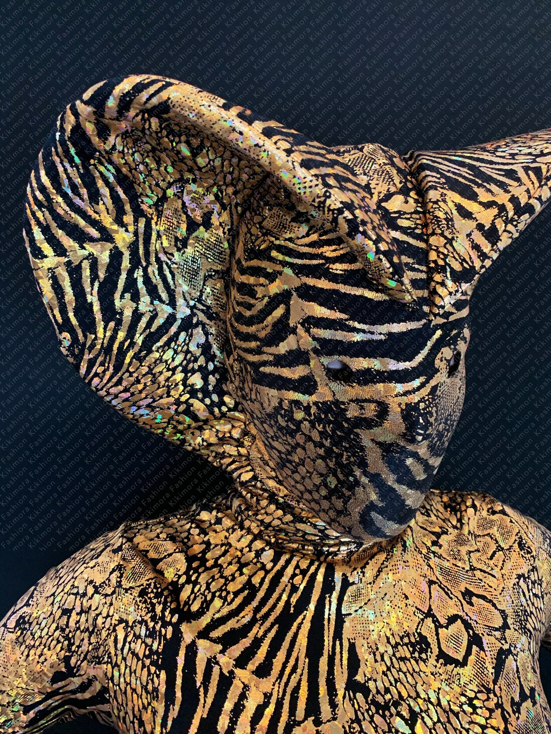 Gold Cobra, Snake Costume, Gymnastic, Acrobatics, Dancers, Contortionist Outfit, Uniform, Custom Made