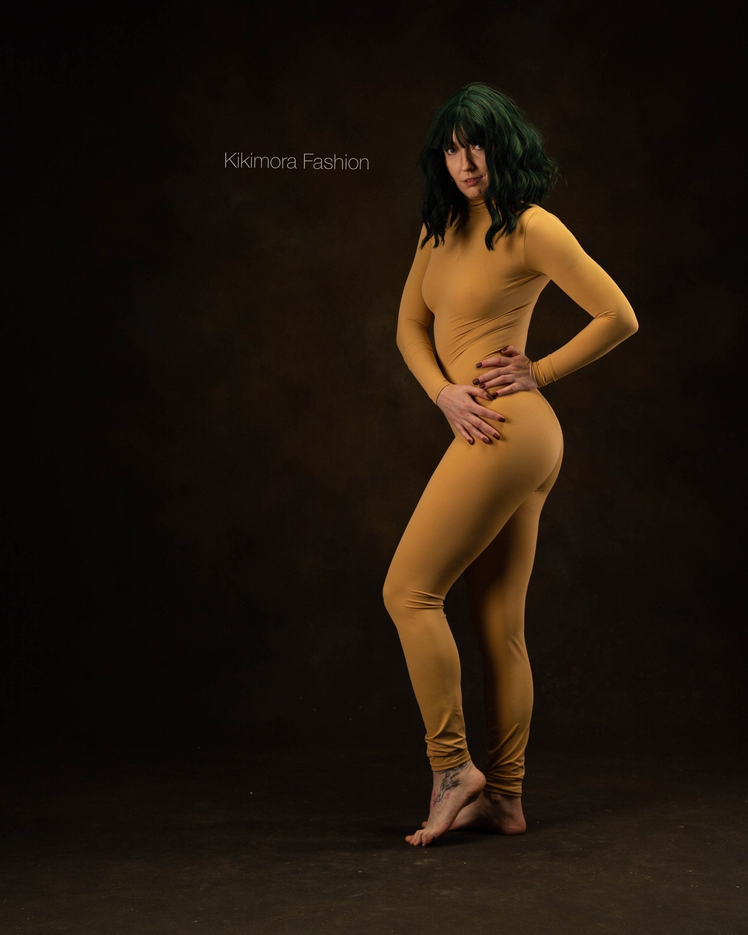 Skintone Catsuit for Women or Men, Skin Matching Bodysuit, Custom Made, Dancewear, Cosplay Costume, Made in USA