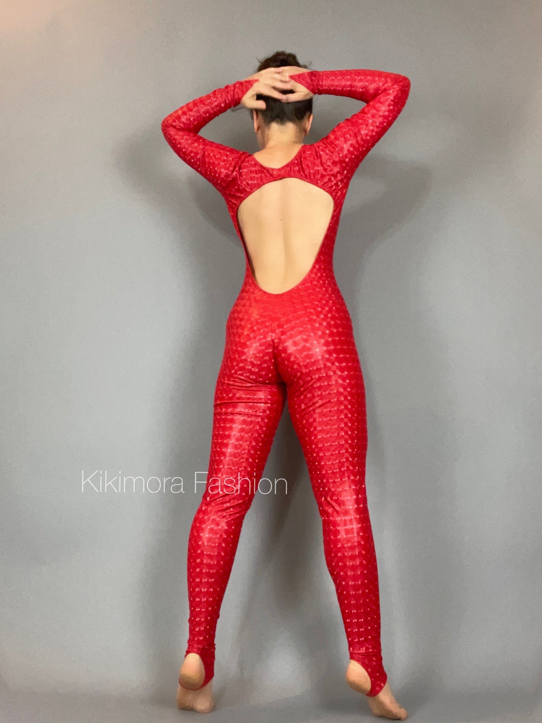 Bodysuit for Women, Gymnastic Costume, Dancewear, Like Latex, Made in Usa, Made by Measure, Aerialist Gifts, Dance Teacher Gift