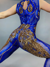 Sheer Catsuit, Sequins Jumpsuit, Circus Costume, Dancewear, Gogo Outfit, Contortionist Unitard, Aerial Gifts