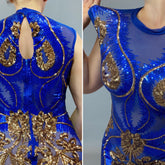 Sheer Catsuit, Sequins Jumpsuit, Circus Costume, Dancewear, Gogo Outfit, Contortionist Unitard, Aerial Gifts