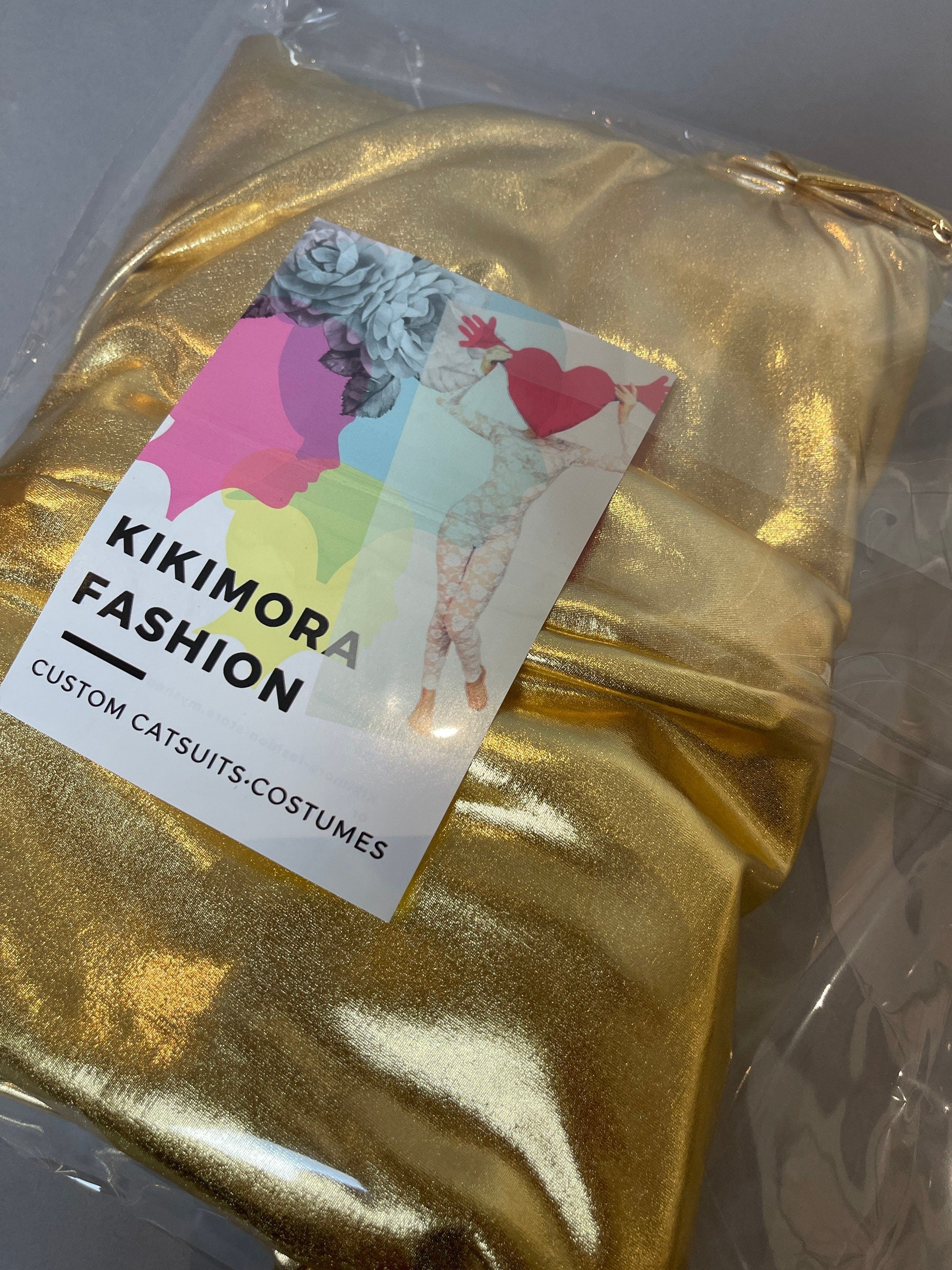 Gold Bodysuit Costume, Women Outfit, Circus, Dance, Performer, Leotard, Yoga, Lycra, Festival, Mirror Shiny Metallic Lycra