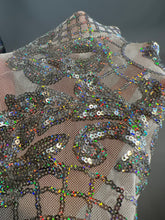 Showgirl Costume, Beautiful Sequins Bodysuit, Jumpsuit for Gymnastics, Stage Wear, Exotic Dance Wear, Trending Now
