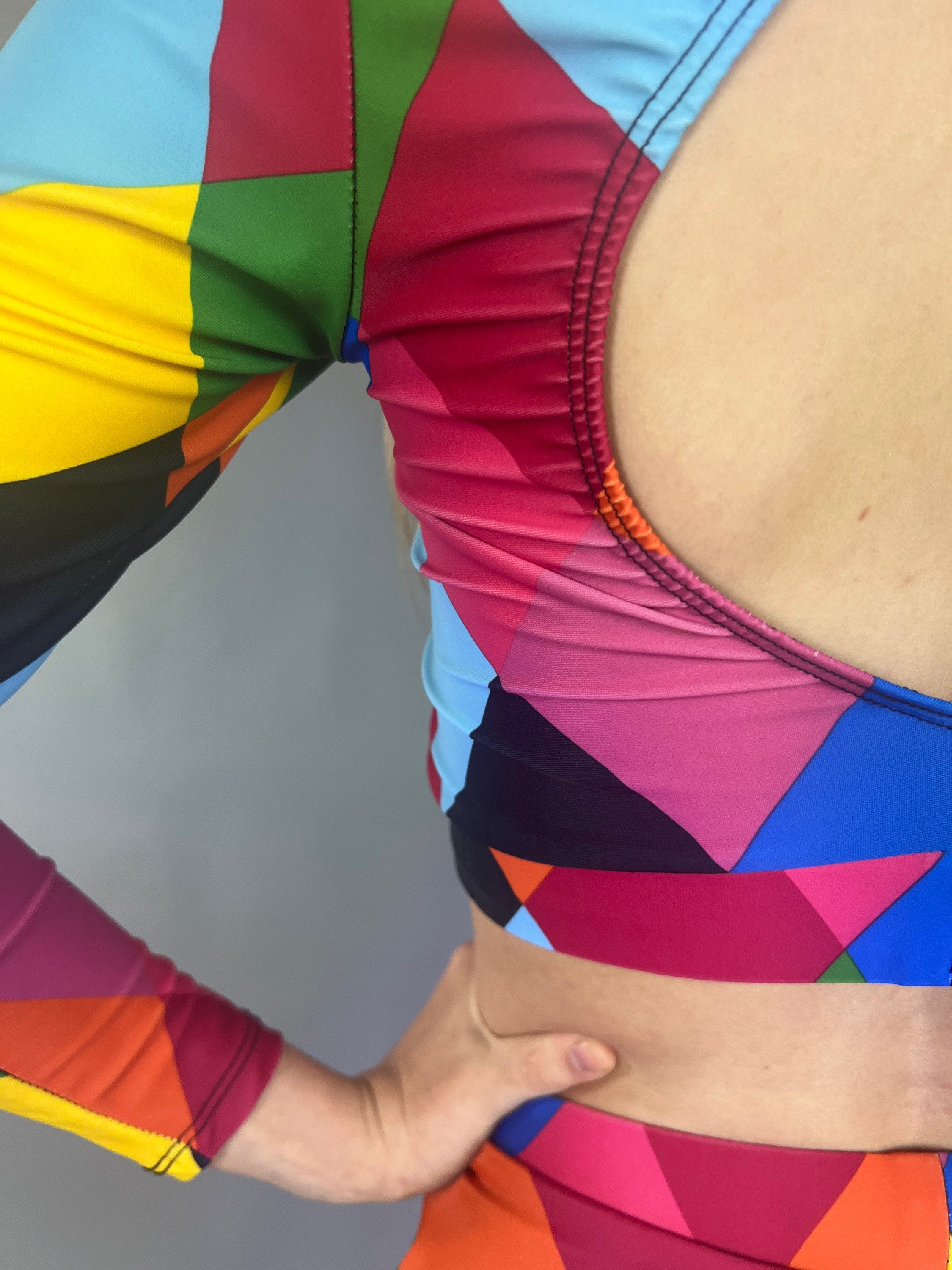 Costume for Pole Dancers, Beautiful Circus Fashion, Exoyic Dance Wear,festival Outfit, Showgirl Costume, Trending Now