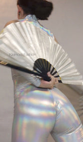 Robot Costume, Futuristic Clothing, Spandex Catsuit, Beautiful Dancewear, Gymnastic Jumpsuit, Custom Bodysuit