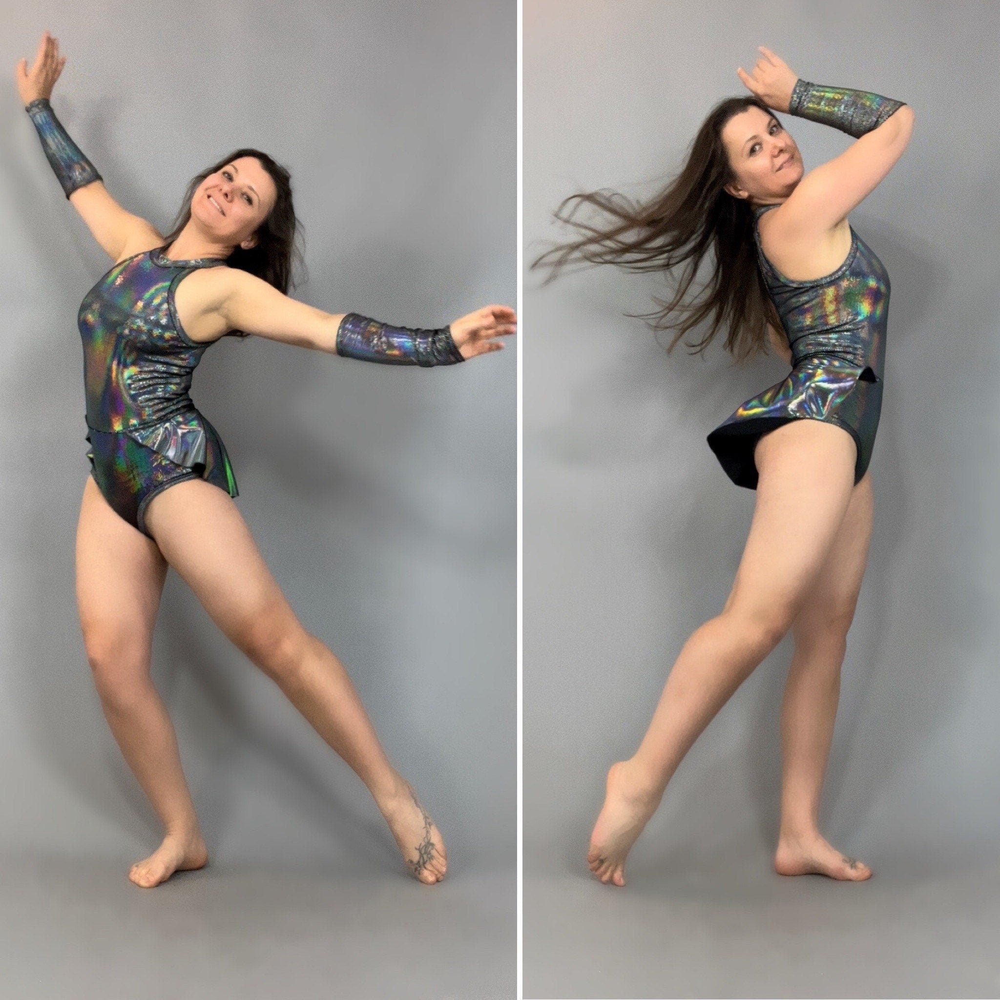 Showgirl Costume, Elegant Leotard, Futuristic Clothing, Party Outfit, Trending Now