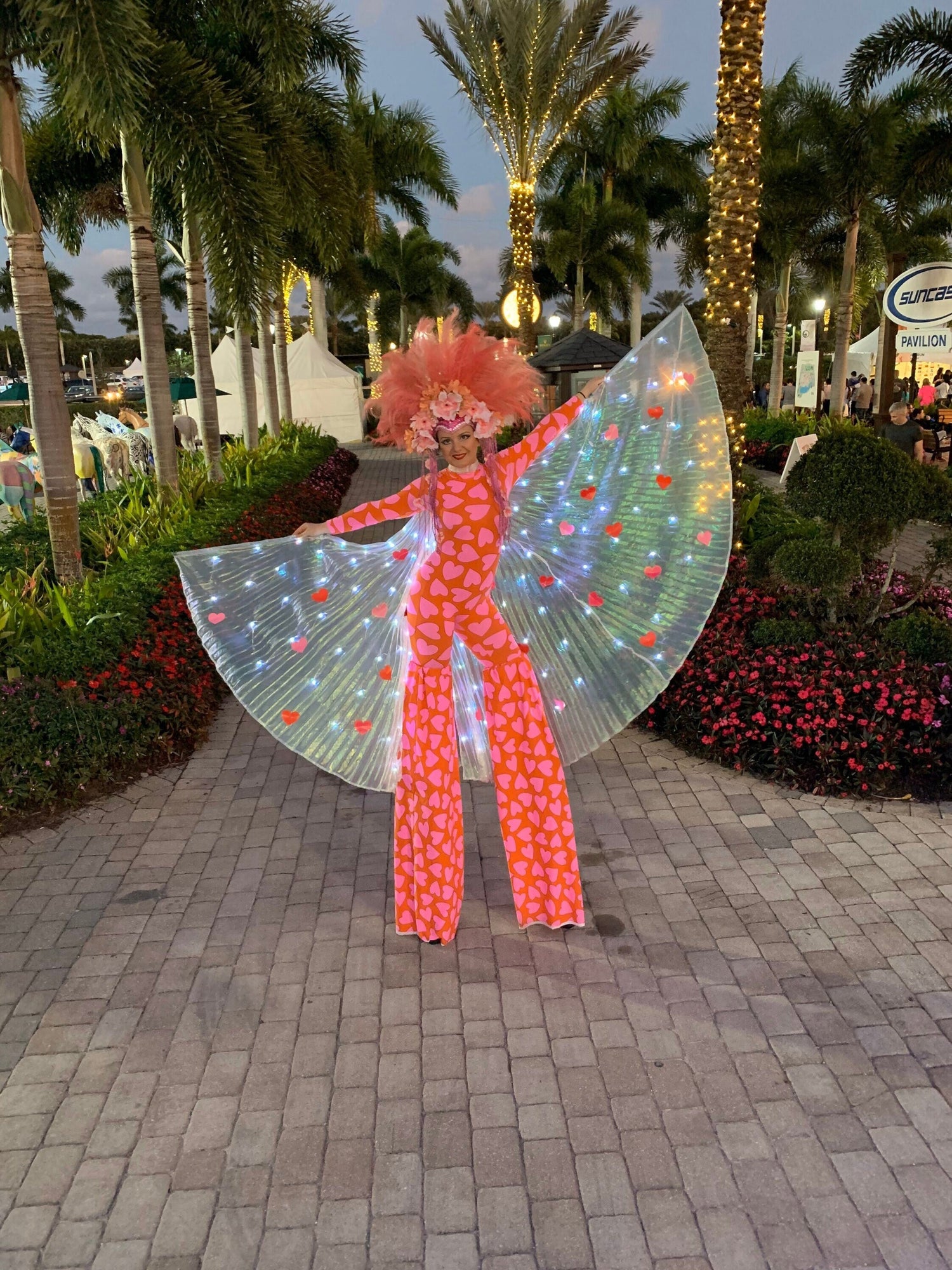 Stilts Covers, Stilts Walker Costume, Circus Costume, Exotic Dancewear