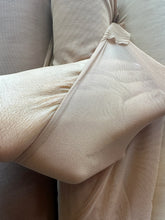 Sheer Nude Catsuit Bodysuit, Full Sleeves, Turtleneck