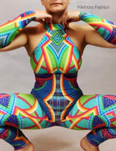 Cirque Costume for Gymnastics, Dance, Aerial, Trapeze Circus Shows