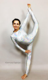 Robot Costume Futuristic clothing, Exotic Dancewear, Spandex Bodysuit, Trending Now