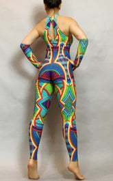 Cirque Costume for Gymnastics, Dance, Aerial, Trapeze Circus Shows