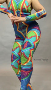 Cirque Costume for Gymnastics, Dance, Aerial, Trapeze Circus Shows