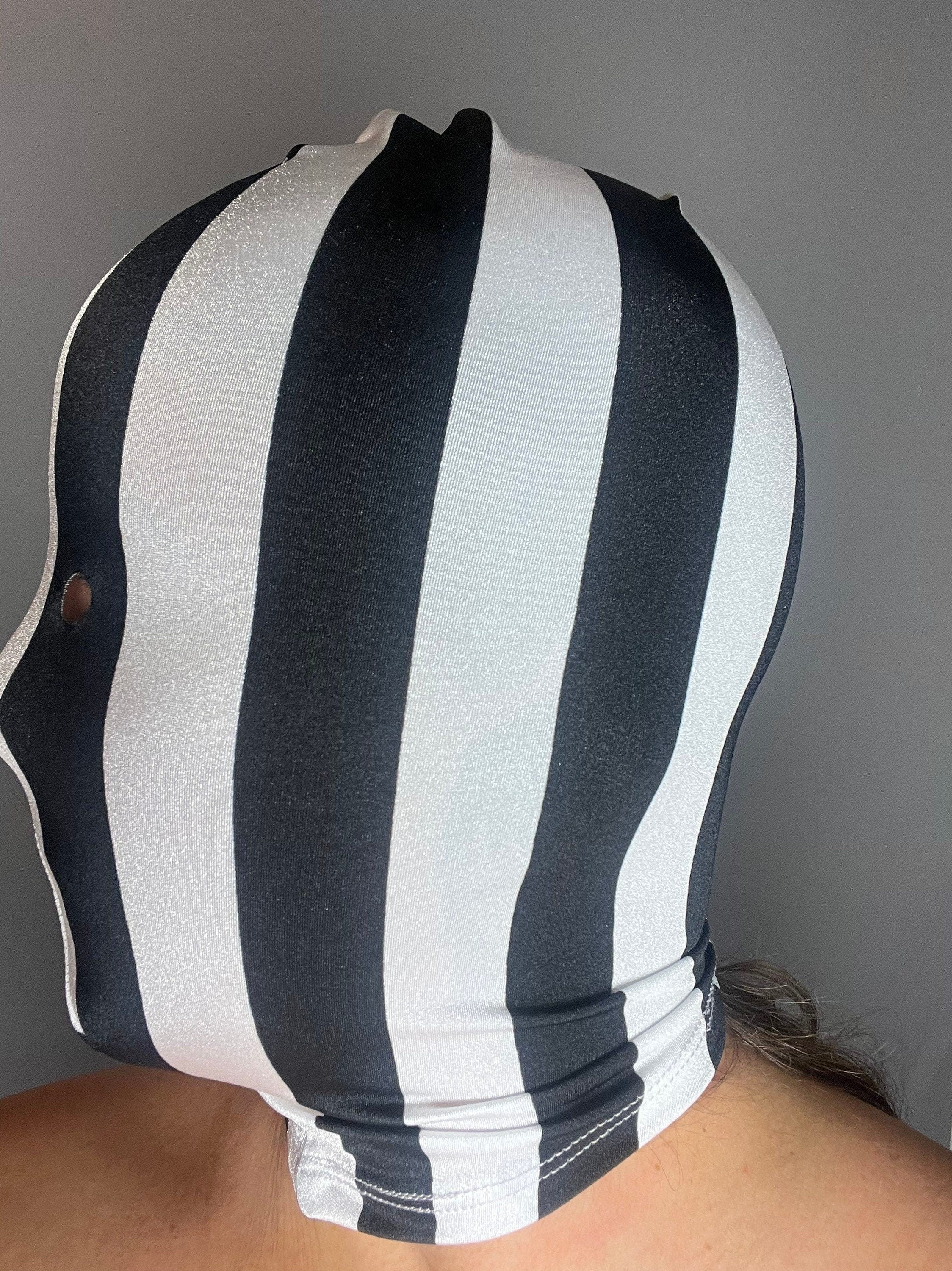 Lycra Headpiece, Exotic Headwear, Exotic Dancewear, Halloween Costume, Zentai Suit, Festival Fashion