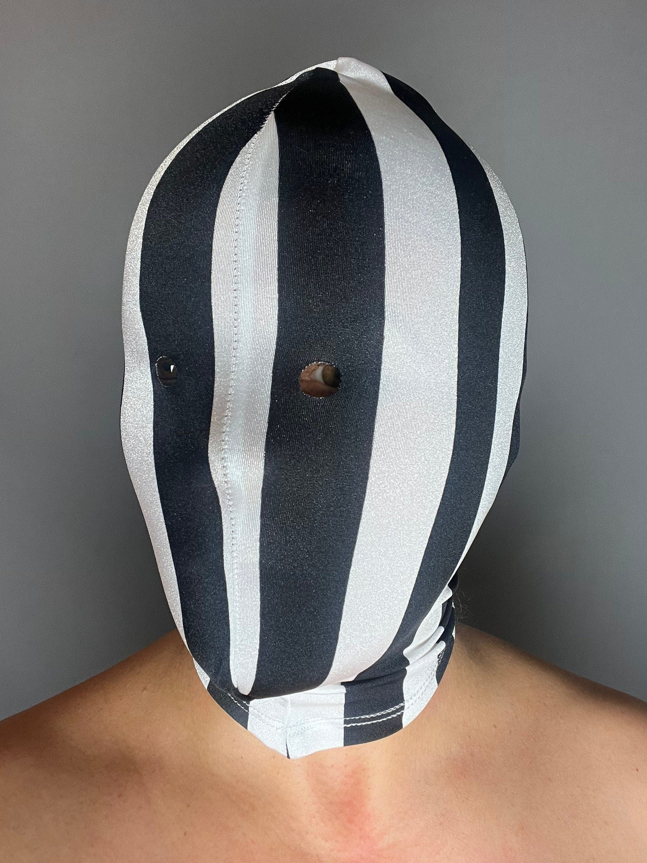 Lycra Headpiece, Exotic Headwear, Exotic Dancewear, Halloween Costume, Zentai Suit, Festival Fashion