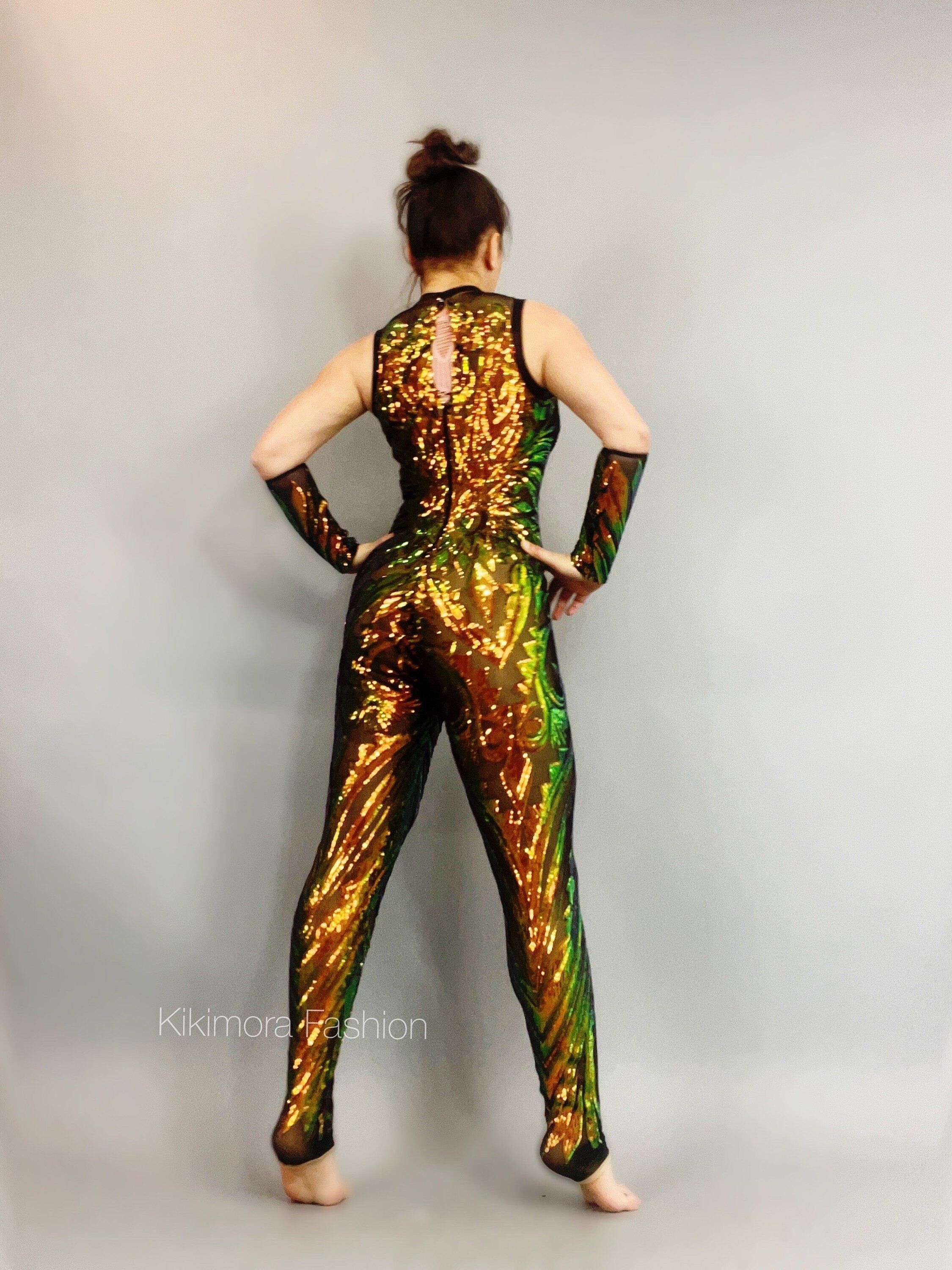 Sequin Jumpsuit, Beautiful Exotic Dancewear, Circus Performers, Trending Now, Gymnastic Costume