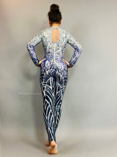 Beautiful Sequin Jumpsuit, Exotic Dance Wear, Gymnastic Costume, Futuristic Fashion, Festival Catsuit, Trending Now