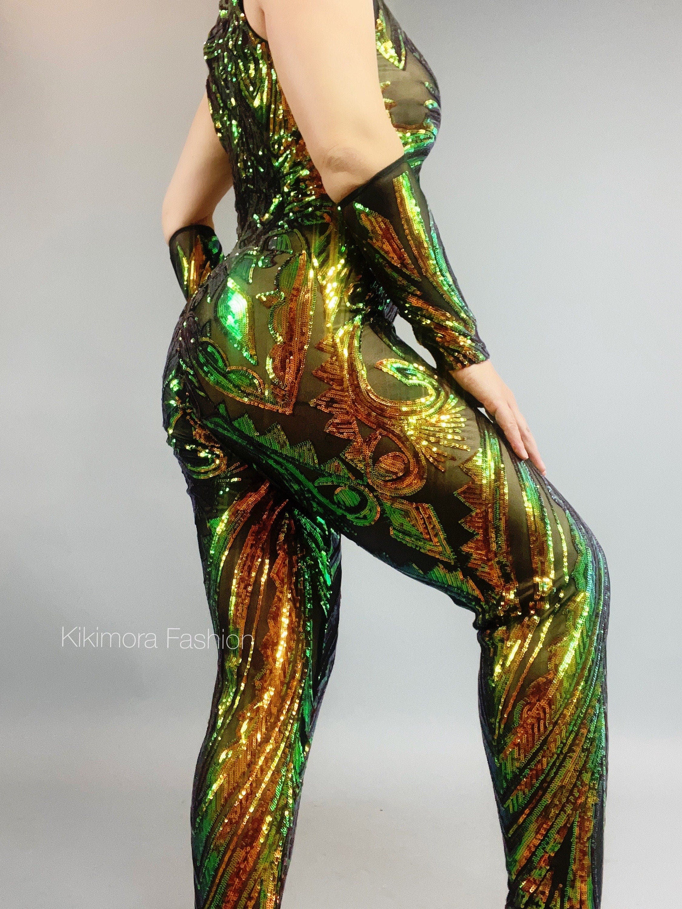 Sequin Jumpsuit, Beautiful Exotic Dancewear, Circus Performers, Trending Now, Gymnastic Costume