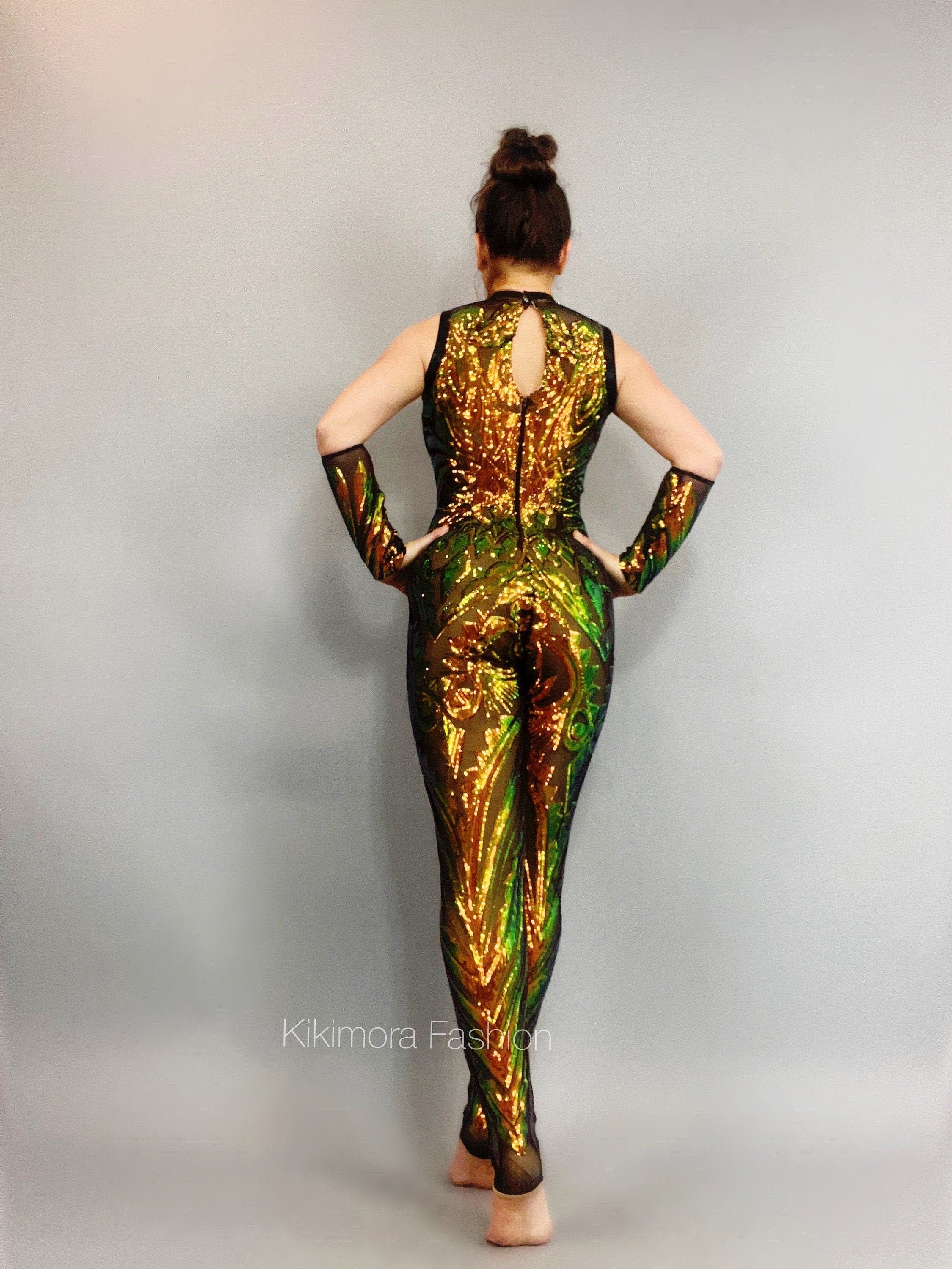 Sequin Jumpsuit, Beautiful Exotic Dancewear, Circus Performers, Trending Now, Gymnastic Costume