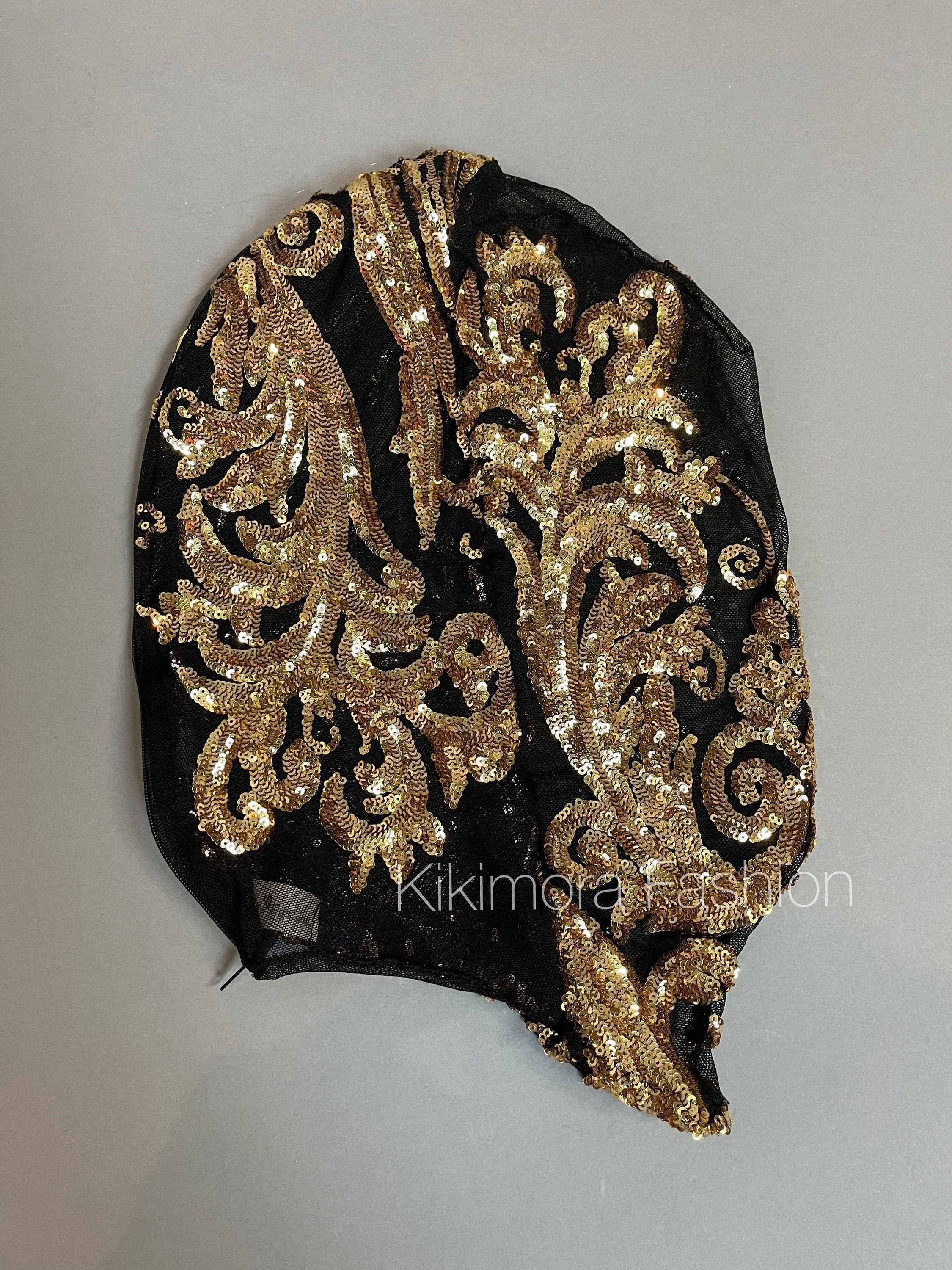 Sequins Catsuit, Headpiece, Gloves, Skirt, Futuristic Clothing, Exotic Dancewear, Circus Party Outfit