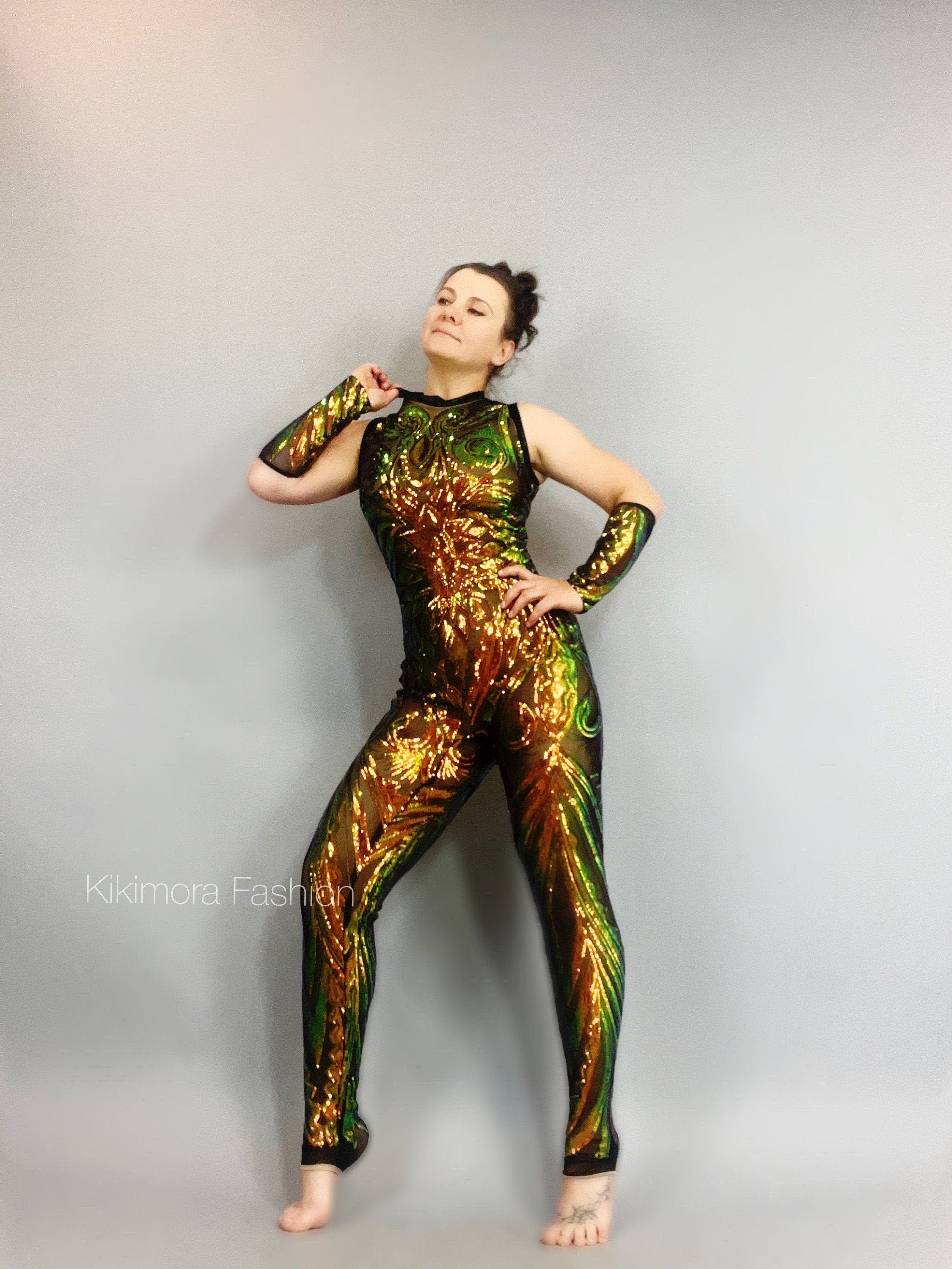 Sequin Jumpsuit, Beautiful Exotic Dancewear, Circus Performers, Trending Now, Gymnastic Costume