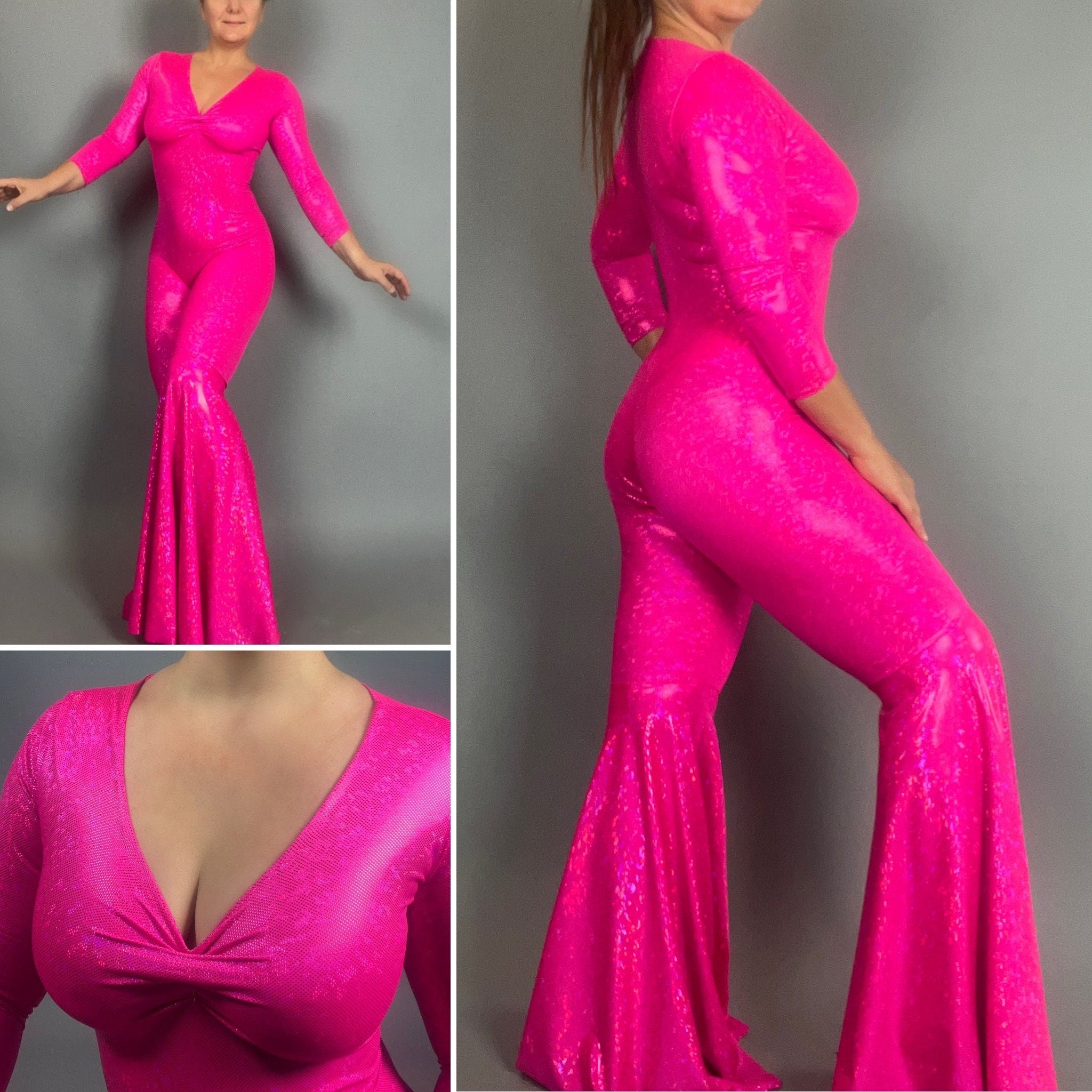 Disco Jumpsuit, Halloween Costume, 70s Jumpsuit, Dance Outfit, Bell Bottom Outfit, Festival Fashion, Unisex Clothing, Trending Now