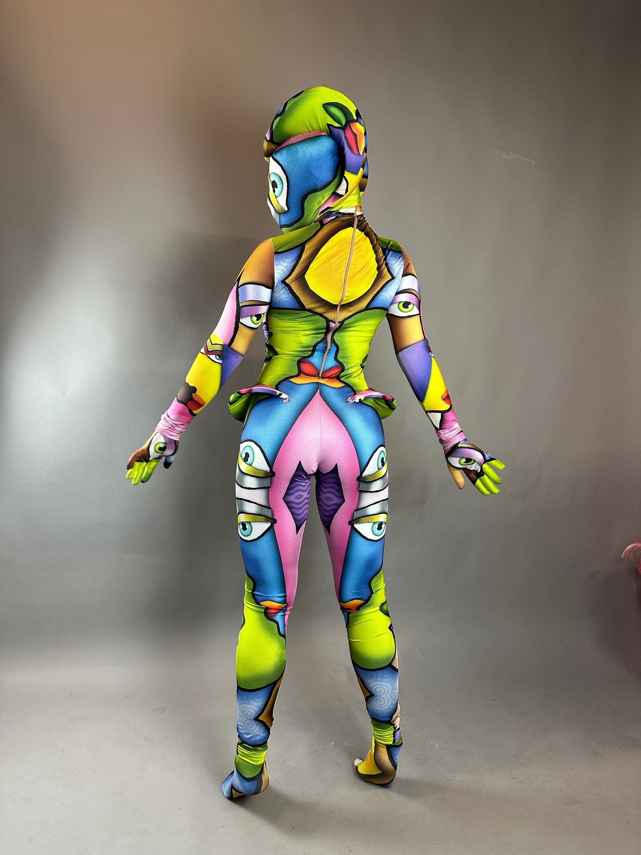 Picasso Cobra, Snake Costume, Gymnastic, Acrobatics, Dancers, Contortionist Outfit, Uniform, Custom Made