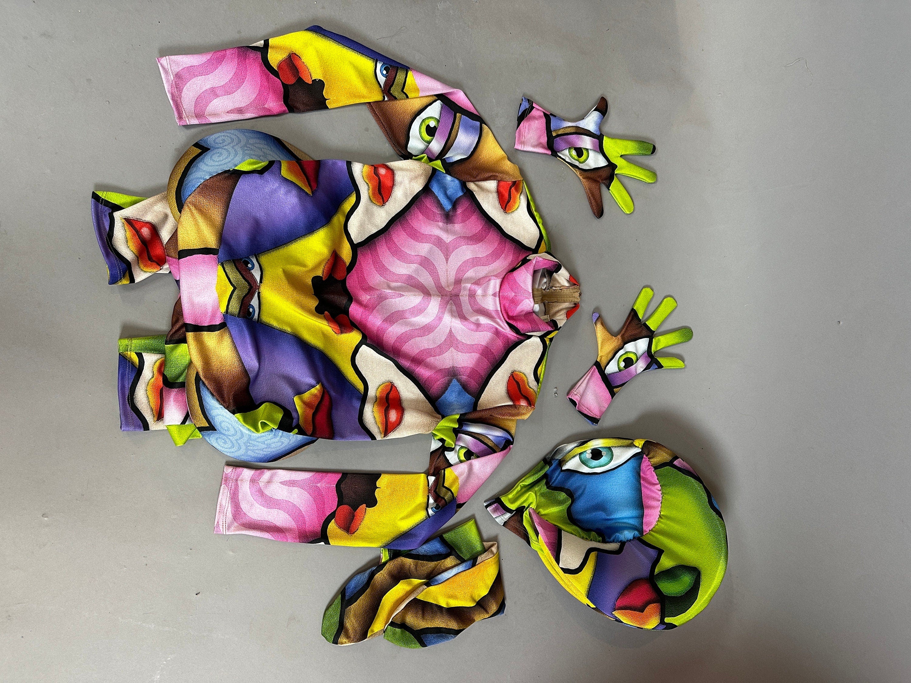 Picasso Cobra, Snake Costume, Gymnastic, Acrobatics, Dancers, Contortionist Outfit, Uniform, Custom Made