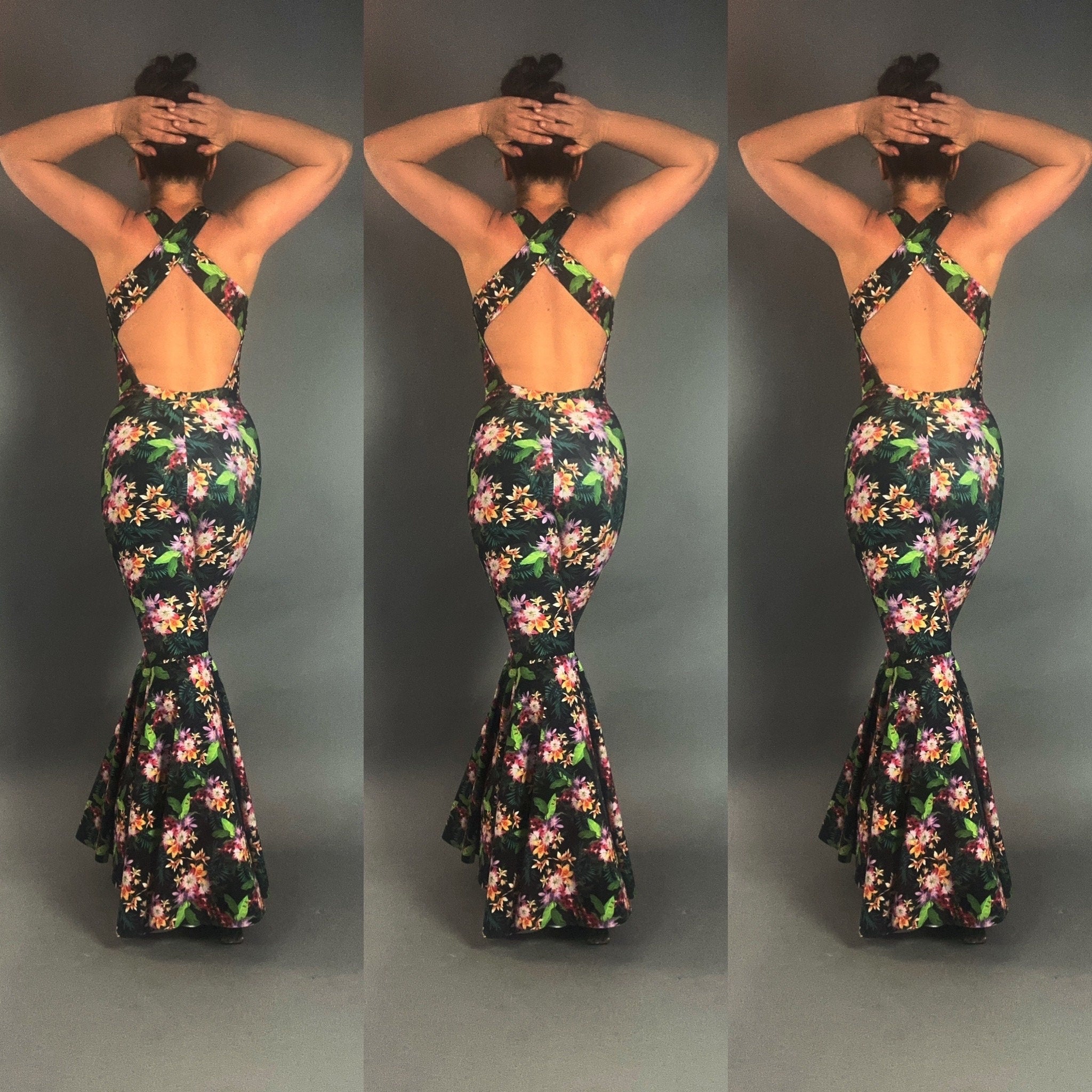 Disco Jumpsuit, Bell Bottom one piece, Selena Costume, Party Outfit, Festival Fashion, Trending Now