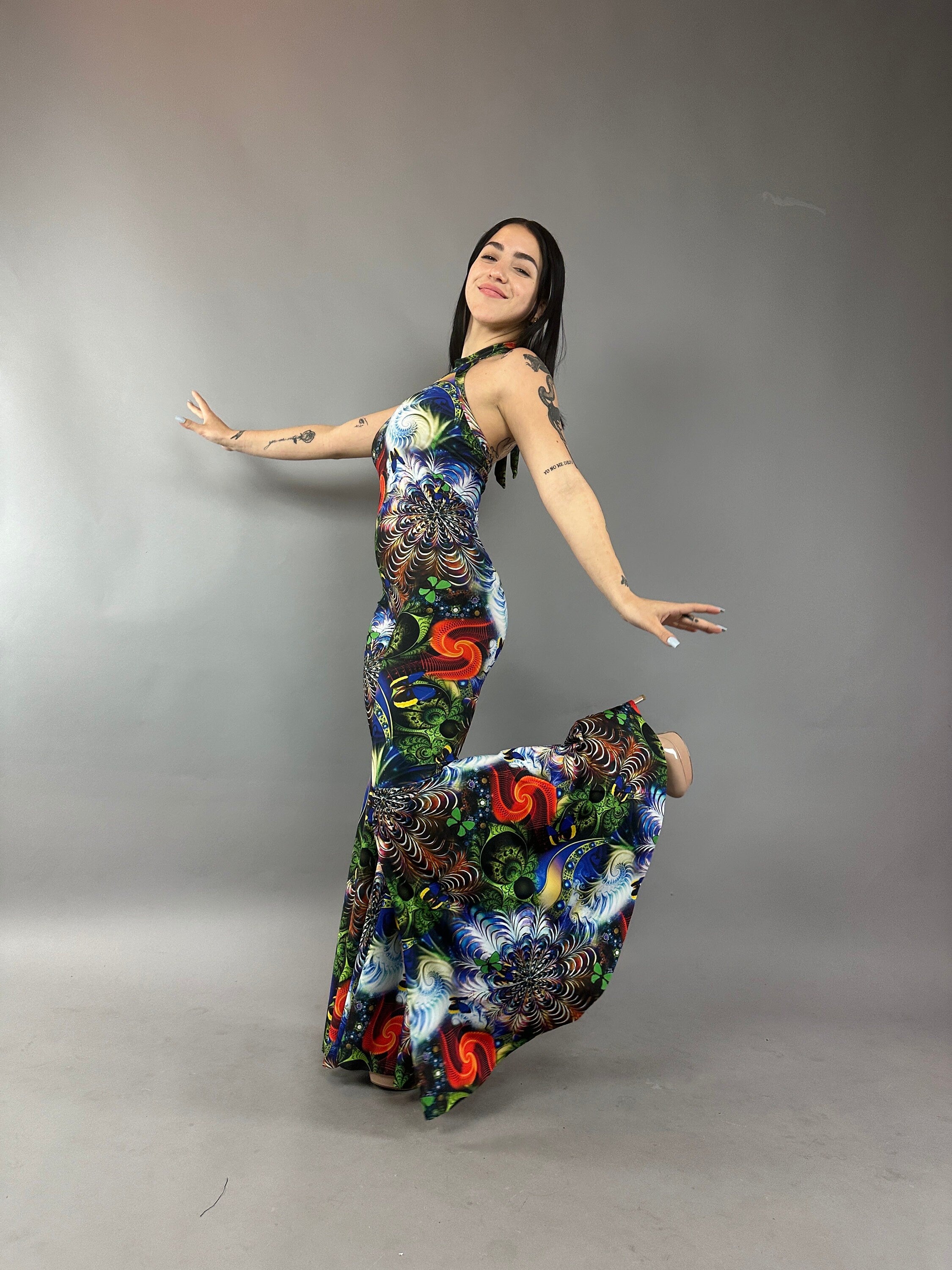 Rave Jumpsuit, Bell Bottom one piece, Disco Costume, Futuristic Clothing, Party Outfit, Festival Fashion, Edm Outfit, Trending Now