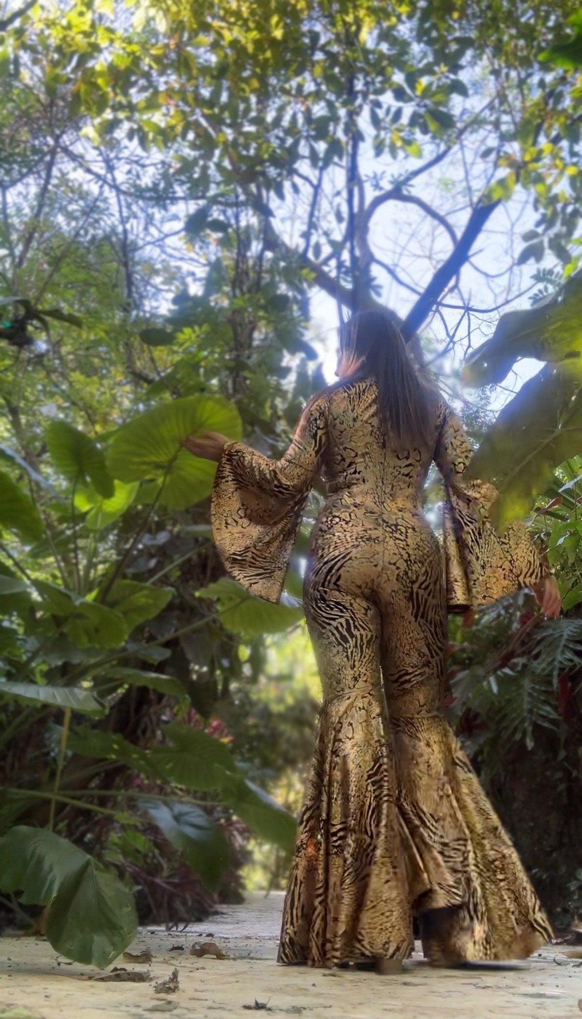 Disco Jumpsuit, Custom Bell Bottom Catsuit, Elegant Party Jumpsuit, Made by Measure