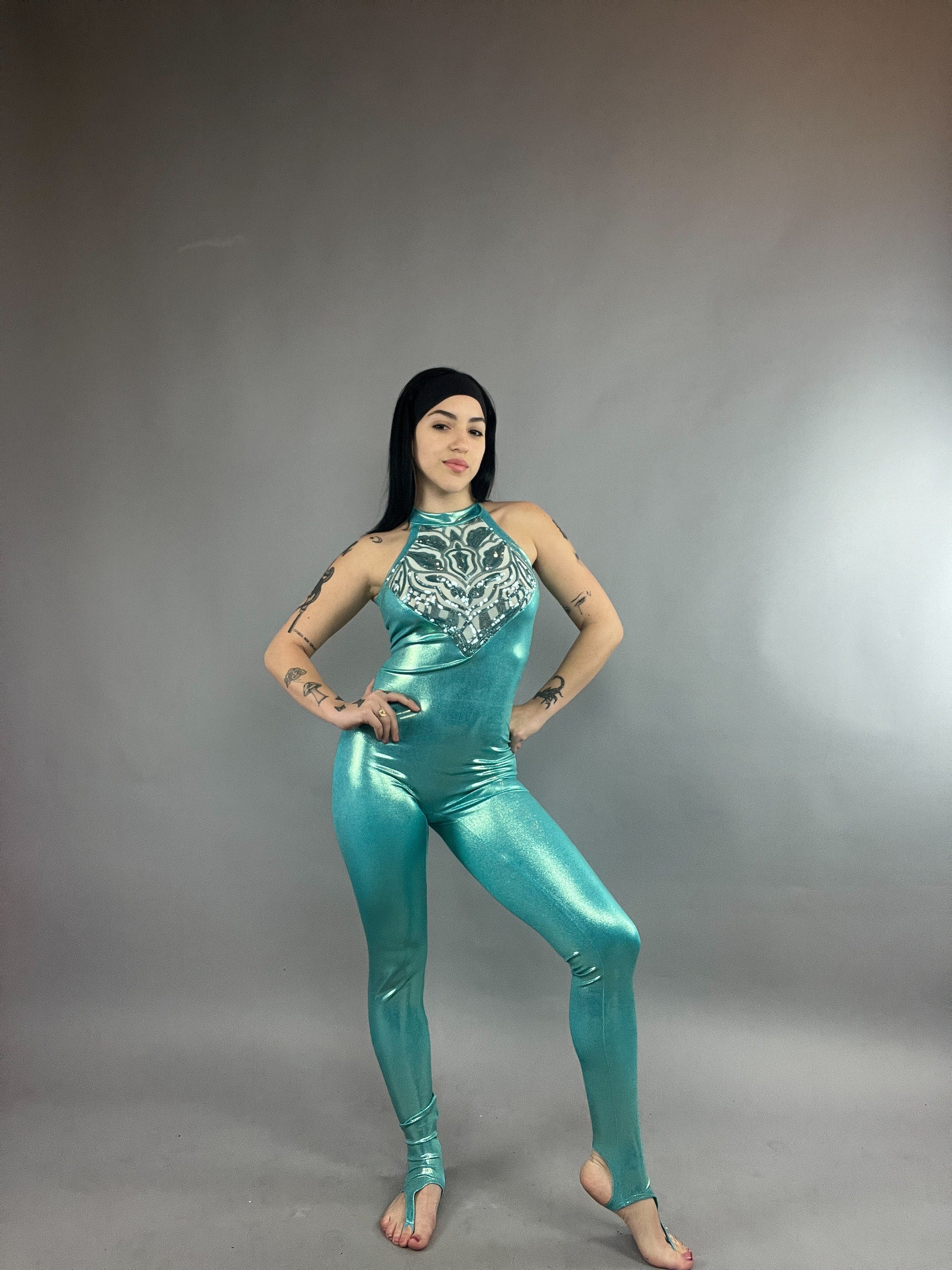 Forest Fairy, Gymnastic costume, Contortion Catsuit , Aerialist gift, exotic dance wear, Trending now, custom leotard.