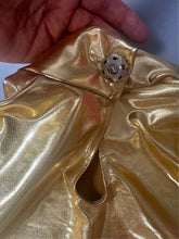 Gold Shrug With Spikes, Turtleneck, Full Sleeves