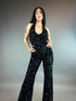 Black Swan, sparkly jumpsuit, trending now, exotic dance wear, disco catsuit