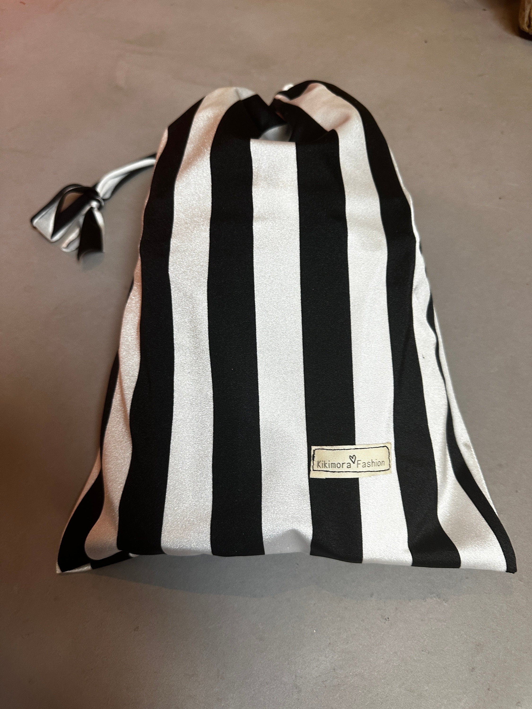 Drawstring Bag, Fabric Scrap Bag, Eco Friendly Bag, Reusable Fabric Bag, Gift Bag