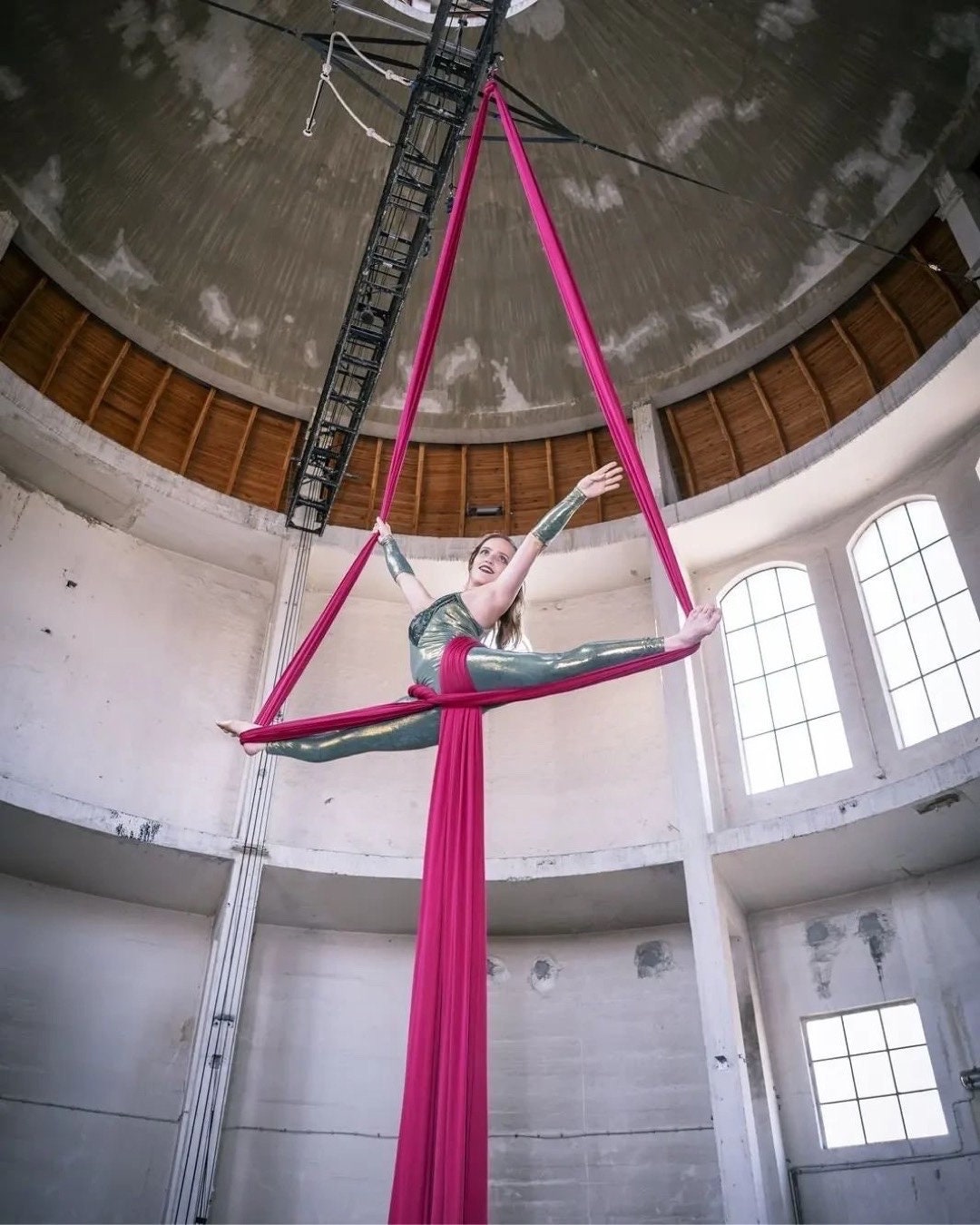 Gymnastic Contortion Catsuit: Custom Aerialist Leotard for Exotic Dance, Circus & Festival Performance