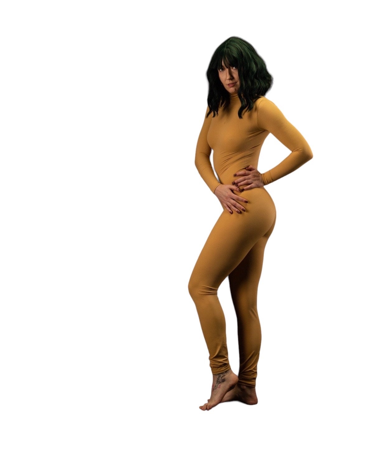 Skintone Catsuit for Women or Men, Skin Matching Bodysuit, Custom Made, Dancewear, Cosplay Costume, Made in USA