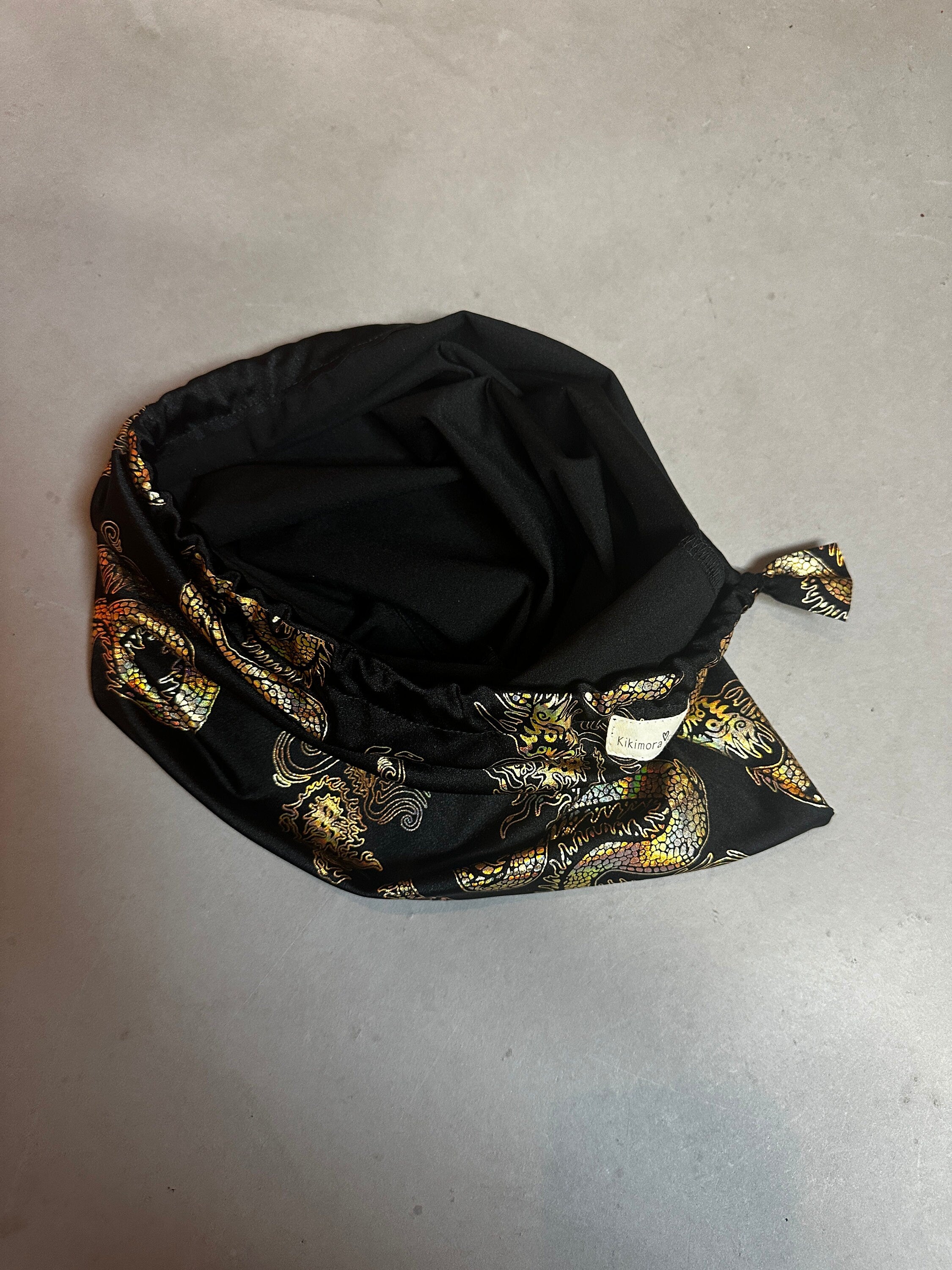 Drawstring Bag, Fabric Scrap Bag, Eco Friendly Bag, Reusable Fabric Bag, Gift Bag