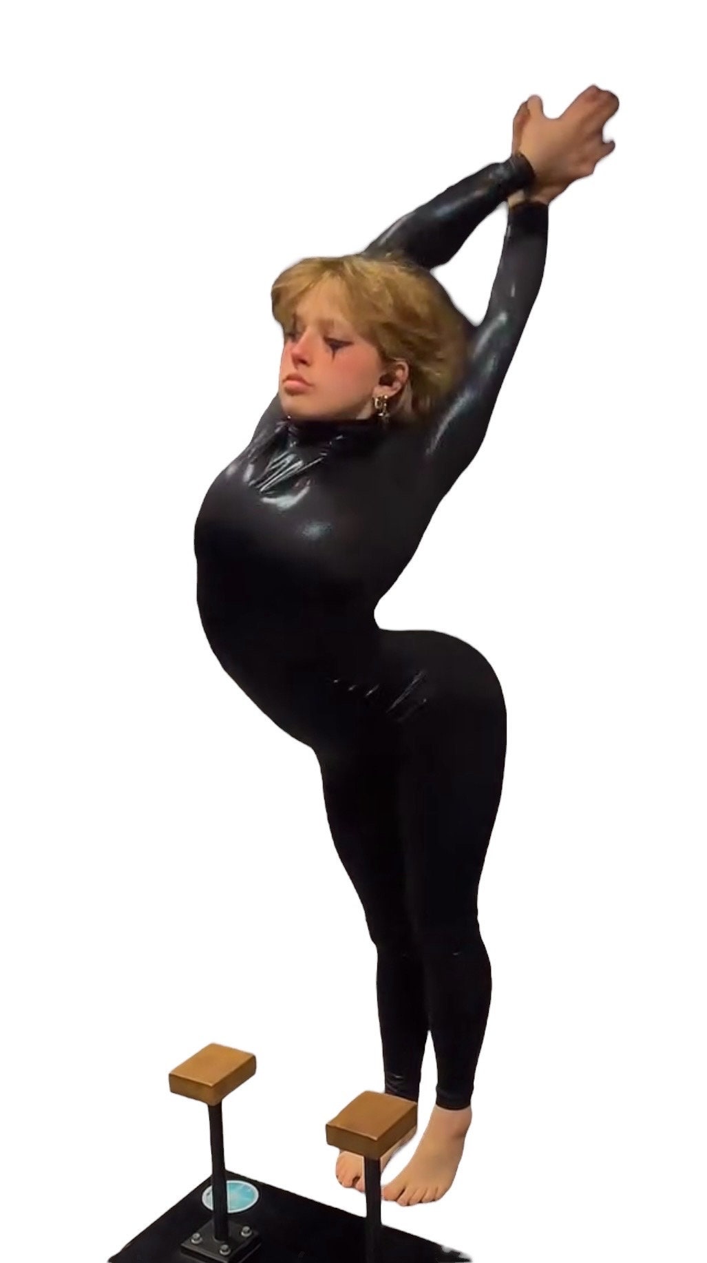 Bodysuit for woman or man, Catwoman costume, trending now, spandex bodysuit, aerialist costume, exotic dance wear.