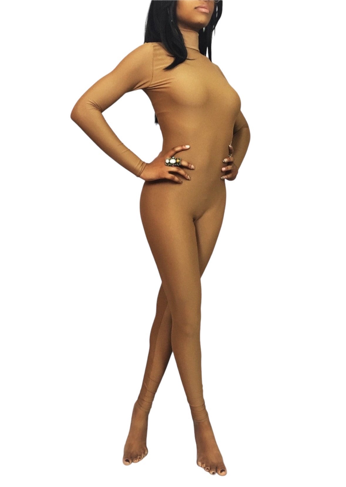 Skin Color Catsuit for woman or man, Circus costume, Contortionist unitard, Dance wear, Made by measure USA