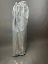 Silver Shiny Stilt Cover, Long And Flared Pant Covers
