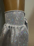 Silver Shiny Stilt Cover, Long And Flared Pant Covers