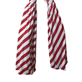 Candy Cane Stilt Cover, Red and White Stripes, Wide-Leg Pants