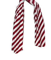 Candy Cane Stilt Cover, Red and White Stripes, Wide-Leg Pants
