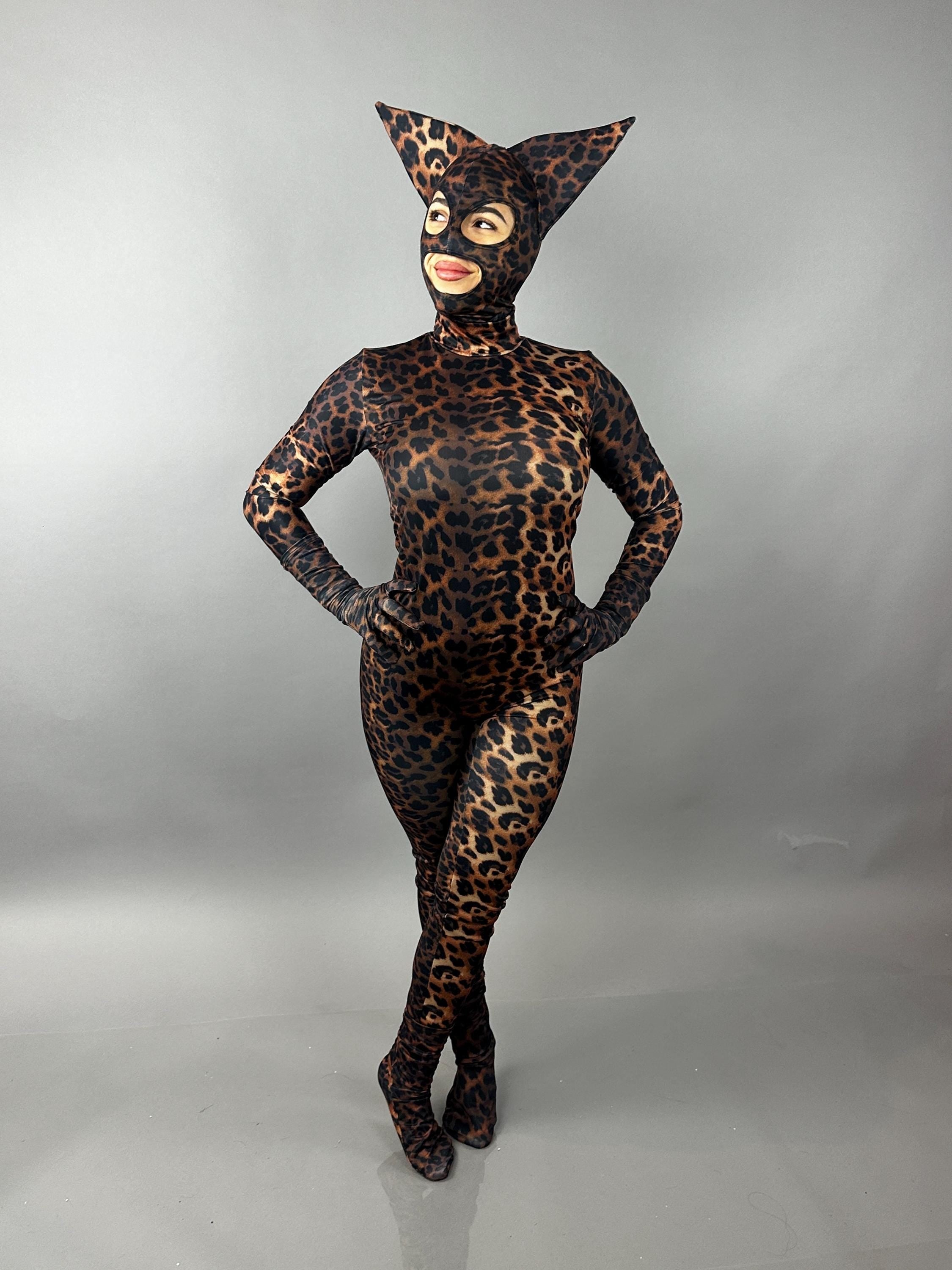 Cheetah bodysuit, Stage Costume, Exotic dance wear, Festival fashion, party outfit,leopard print, trending now.
